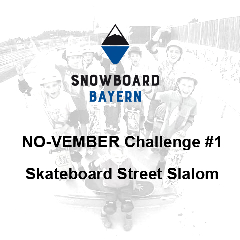 NO-VEMBER Challenge #1 - Skateboard Street Slalom 